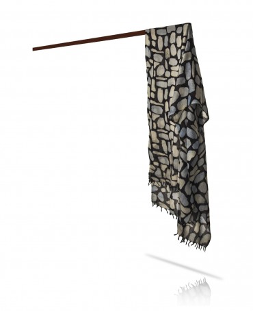 Палантин Женский W40-PIERRES/VERT.NOIR